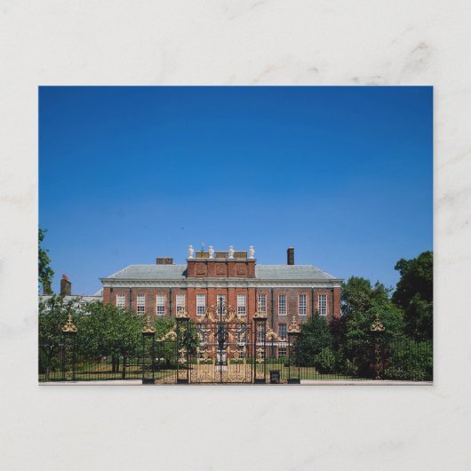 Kensington Palace, Londen, Engeland Briefkaart (Voorkant)