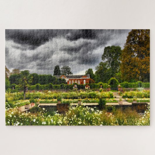 Kensington Palace London. Legpuzzel (Horizontaal)