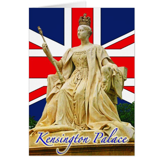 Kensington Palace's Koningin Victoria-standbeeld (Voorkant)
