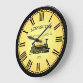 Kensington Station ~ London England ~ 1879 ~ Grote Klok (Hoek)