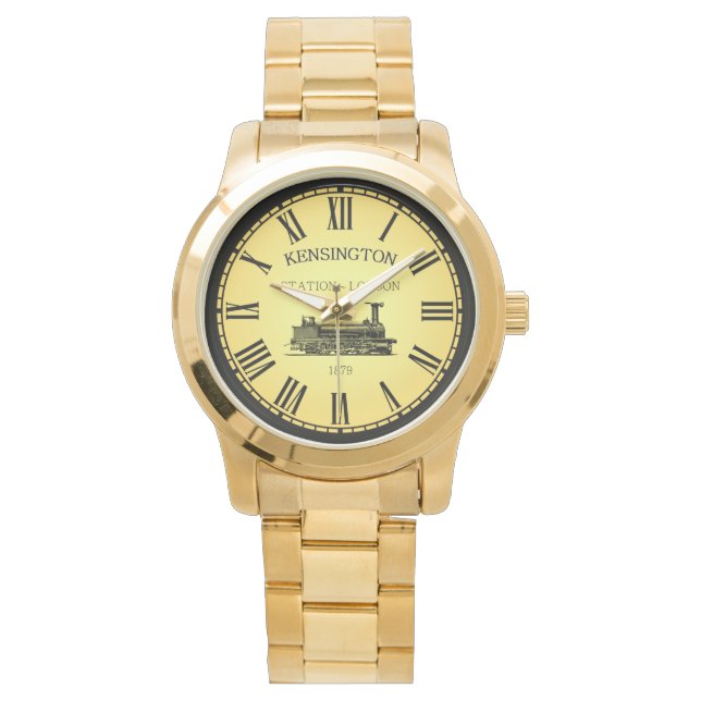 Kensington Station ~ London England ~ 1879 ~ Horloge (Voorkant)