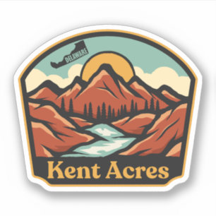 Kent Acres, Delaware  Sticker