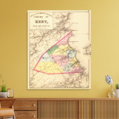 Kent Co, NB Canvas Afdruk (Insitu (Woonkamer))