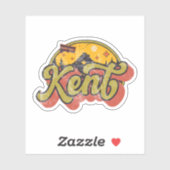 Kent, Connecticut Sticker (Vel)