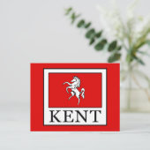Kent County England Briefkaart (Staand voorkant)