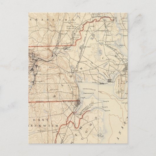Kent County, Rhode Island Briefkaart (Voorkant)