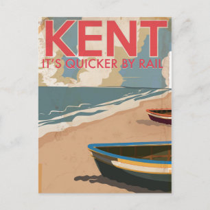 Kent, Engeland,  locomotief Briefkaart