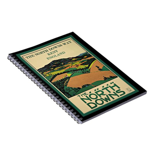 Kent, Engeland, North Downs, Notitieboek (Rechterzijde)