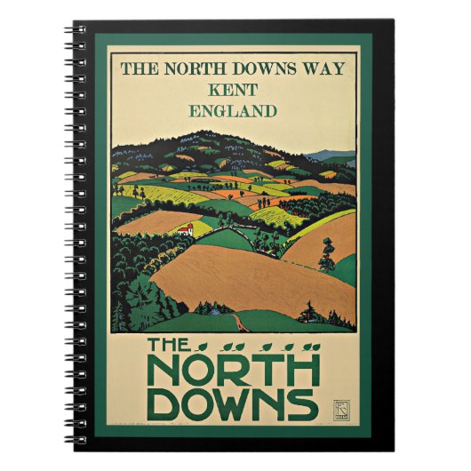 Kent, Engeland, North Downs, Notitieboek (Voorkant)