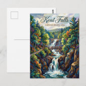 Kent Falls State Park Connecticut Briefkaart (Voorkant / Achterkant)