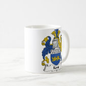 Kent Family Crest Koffiemok (Voorkant rechts)