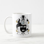 Kent Family Crest Koffiemok (Links)