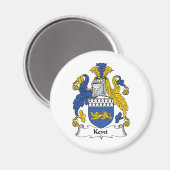 Kent Family Crest Magneet (Voorkant / Achterkant)