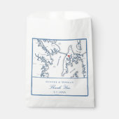 Kent Island Maryland Dank je bruiloft Bedankzakje (Voorkant)