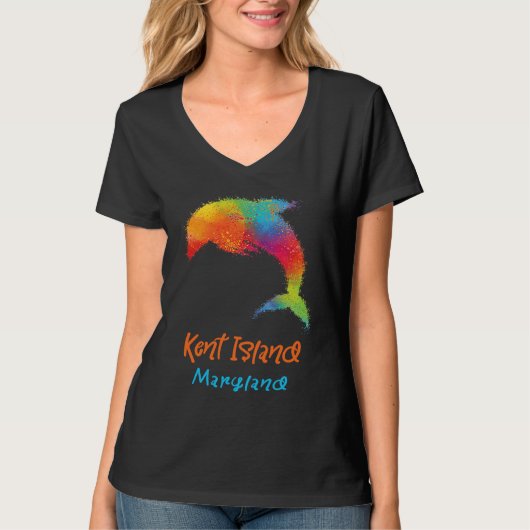 Kent Island  Maryland  Souvenir T-shirt (Voorkant)