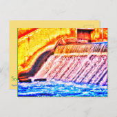 KENT LAKE DAM BRIGHT BRIEFKAART (Voorkant / Achterkant)