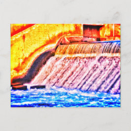 KENT LAKE DAM BRIGHT BRIEFKAART