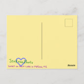 KENT LAKE SUNSET BRIGHT BRIEFKAART (Achterkant)