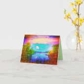 KENT LAKE WENSKAART KAART (Gele Bloem)