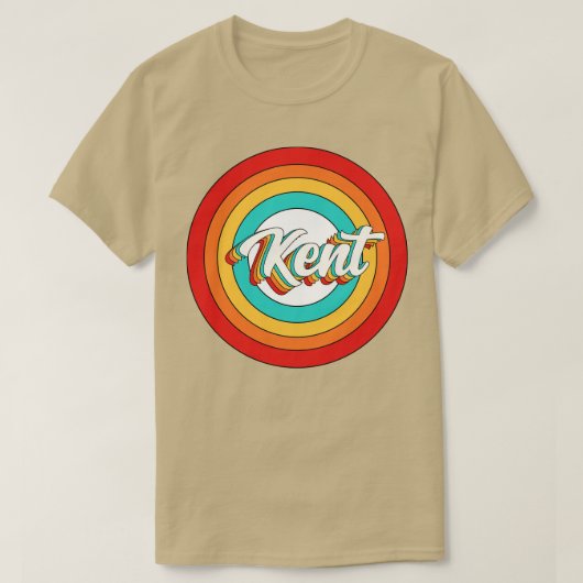 Kent Naam Shirt  Kent Circle (Design voorkant)