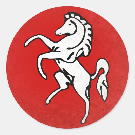 Kent Ronde Sticker (Voorkant)
