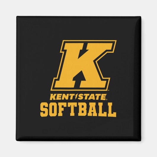 Kent State University Softll Apparel Sports Fan Magneet (Voorkant)