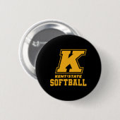 Kent State University Zachte Kleding Sport Fan Ronde Button 5,7 Cm (Voorkant /achterkant)