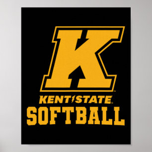 Kent State University Zachte kleding sportfan Poster