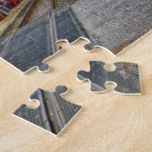 Kent Station Connecticut. Kerstgroeten Legpuzzel (Zijkant)