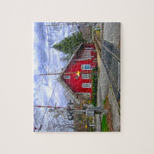Kent Station Connecticut Legpuzzel (Verticaal)