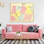 Kent, Town Canvas Afdruk (Insitu (Woonkamer))