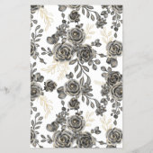 Kent u de Bride Black Rozen Shower Game Card Flyer (Achterkant)