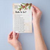 Kent u de kerstschoenenkaart? flyer (Hand)