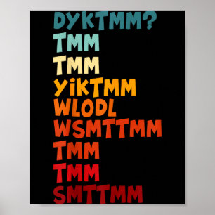 Kent u de Muffin Man Dyktmm nostalgie Grappig Poster