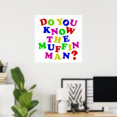 Kent u de Muffin Man? Poster (Thuiskantoor)