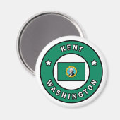 Kent Washington Magneet (Voorkant / Achterkant)