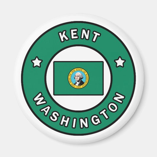 Kent Washington Magneet (Voorkant)