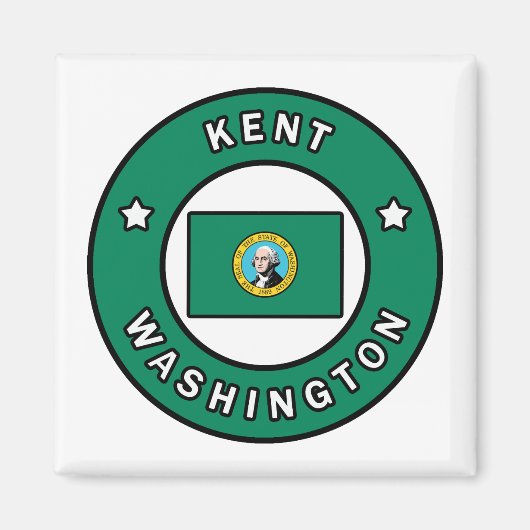 Kent Washington Magneet (Voorkant)