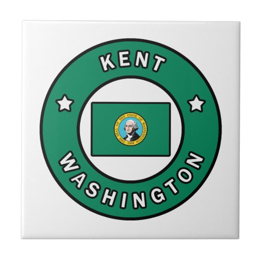 Kent Washington Tegeltje (Voorkant)