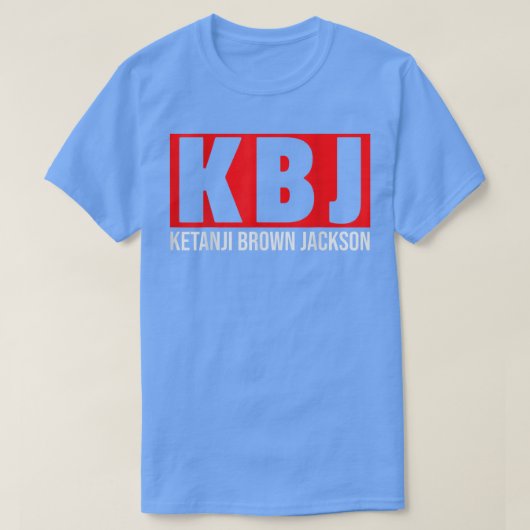 Kentaji Brown Jackson KBJ Black Woman First Lawyer T-shirt (Design voorkant)