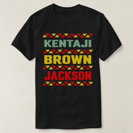 Kentanji Brown Jackson Change African American Wor T-shirt (Design voorkant)