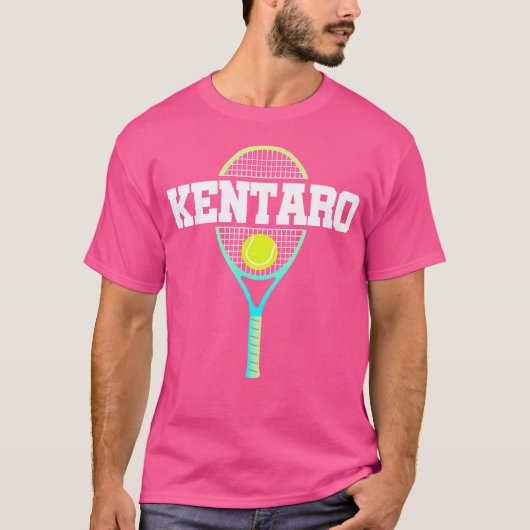 Kentaro noemt tennisser Boys Ball en Racket SP T-shirt (Voorkant)