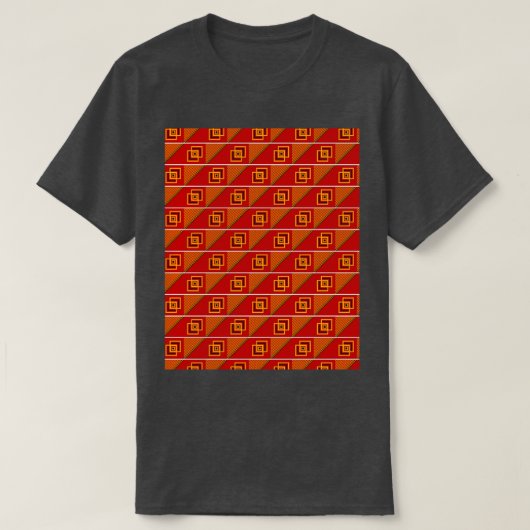 Kente Africa Pattern Graphic 5 T-shirt (Design voorkant)