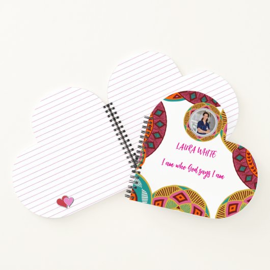 Kente African Pattern Notebook | Spiral Notebook Notitieboek (Binnen)