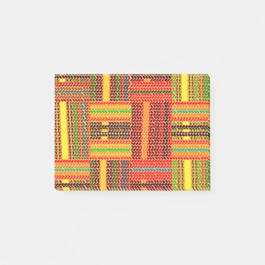kente african print post-it® notes (Voorkant)