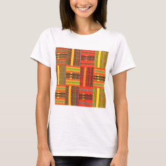 kente african print t-shirt
