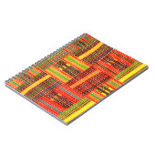 kente Afrikaanse print Notitieboek (Linkerzijde)