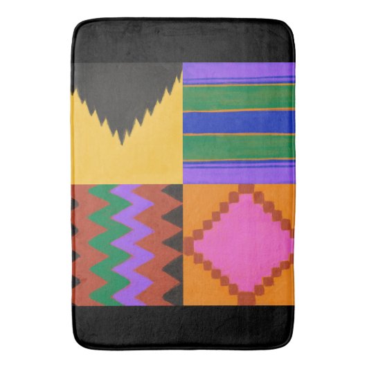 Kente Badmat (Voorkant Verticaal)