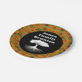 Kente Black Family Reunion Papieren Bord (Gekanteld)