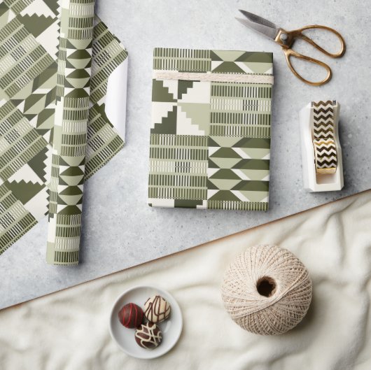 Kente-blok - erfgoedolijf cadeaupapier (Crafts)